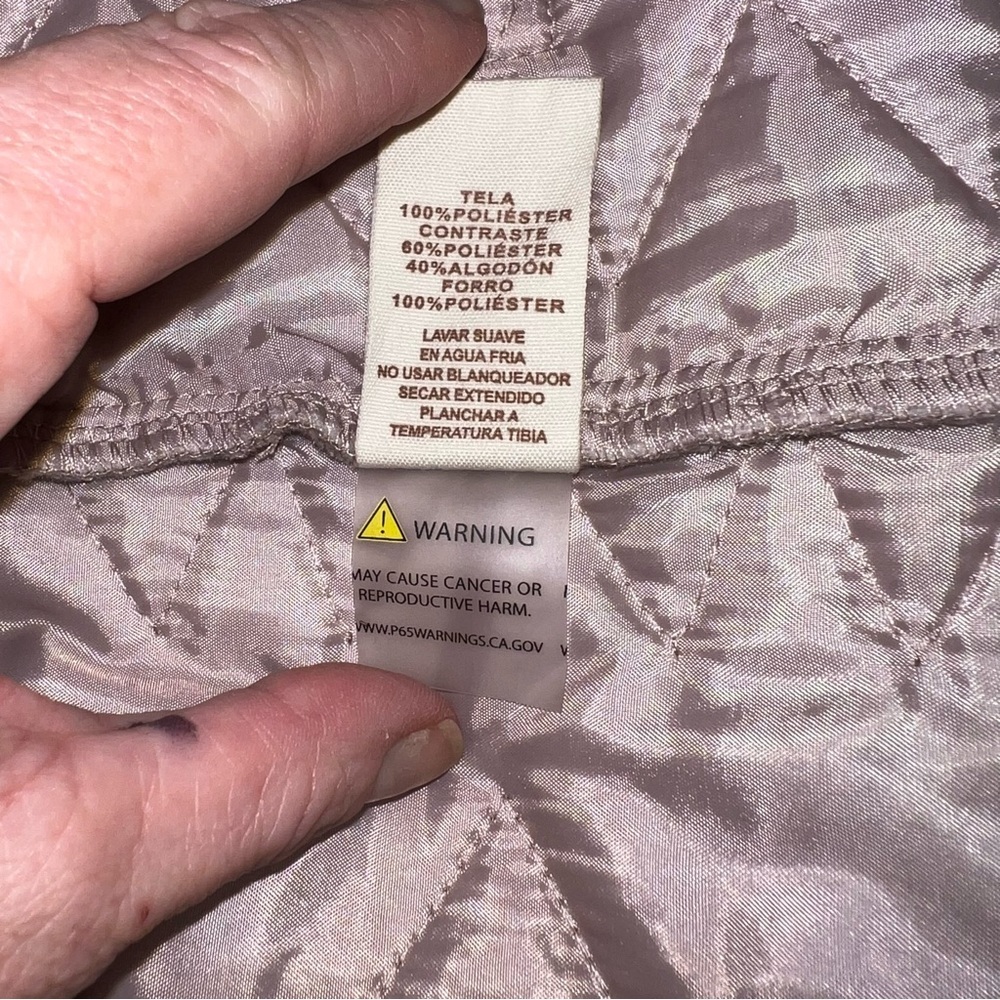 Hem & Thread Quilted Tan Jacket - Picture 10 of 12